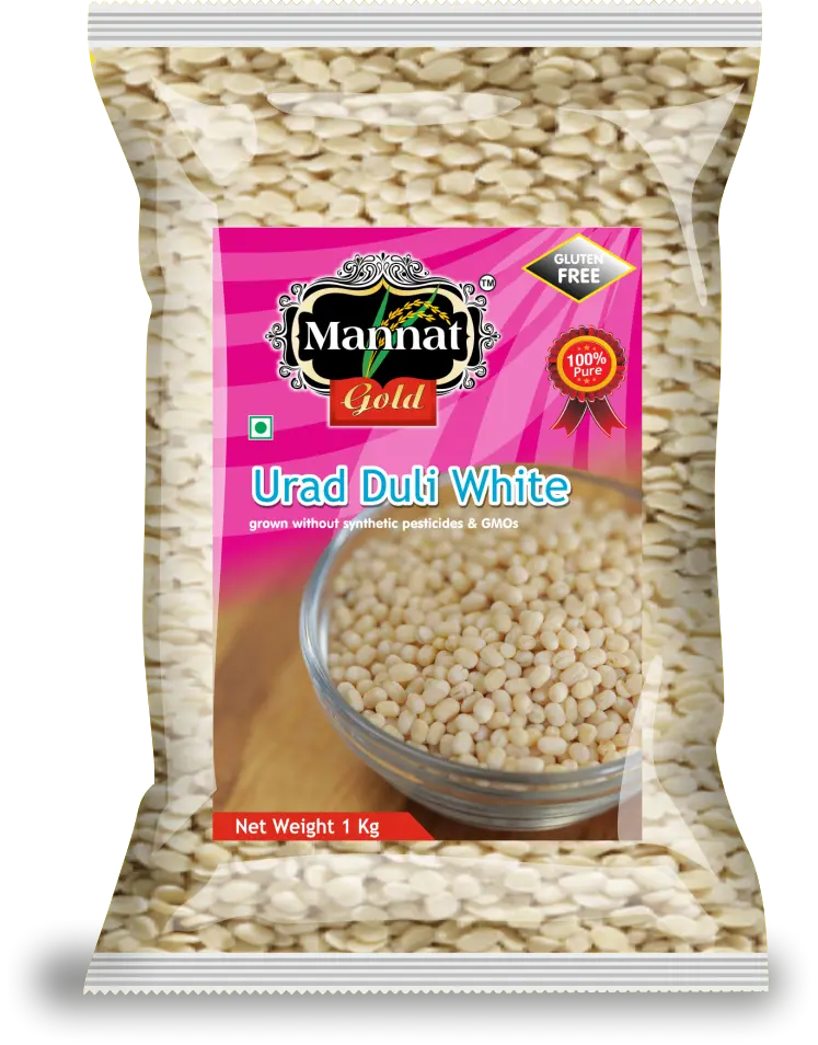 Mannat Gold Urad Duli White