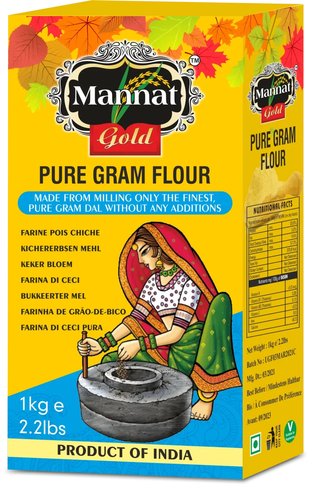 MANNAT GOLD GRAM FLOUR