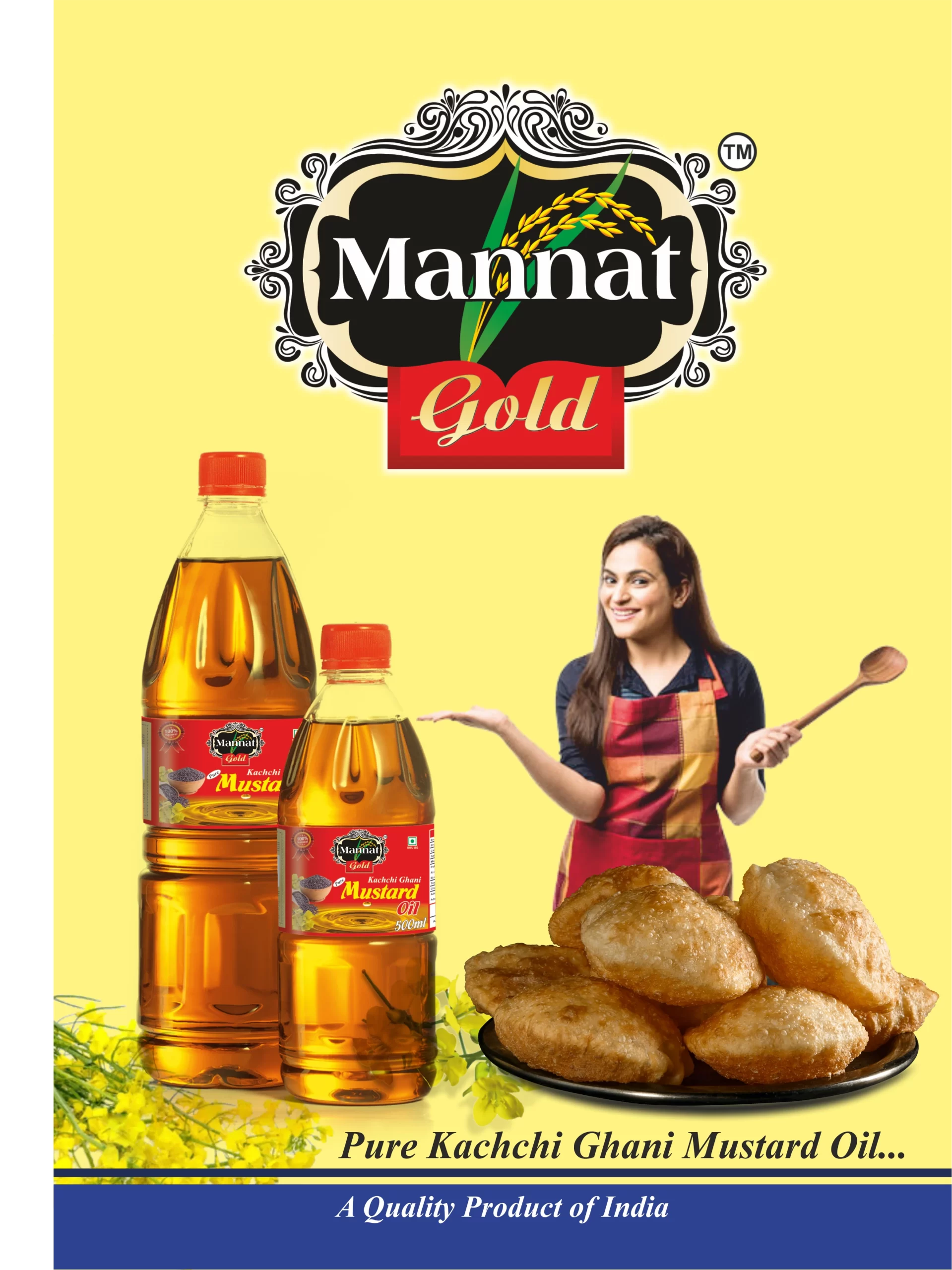 Mannat Gold Mustard Oil