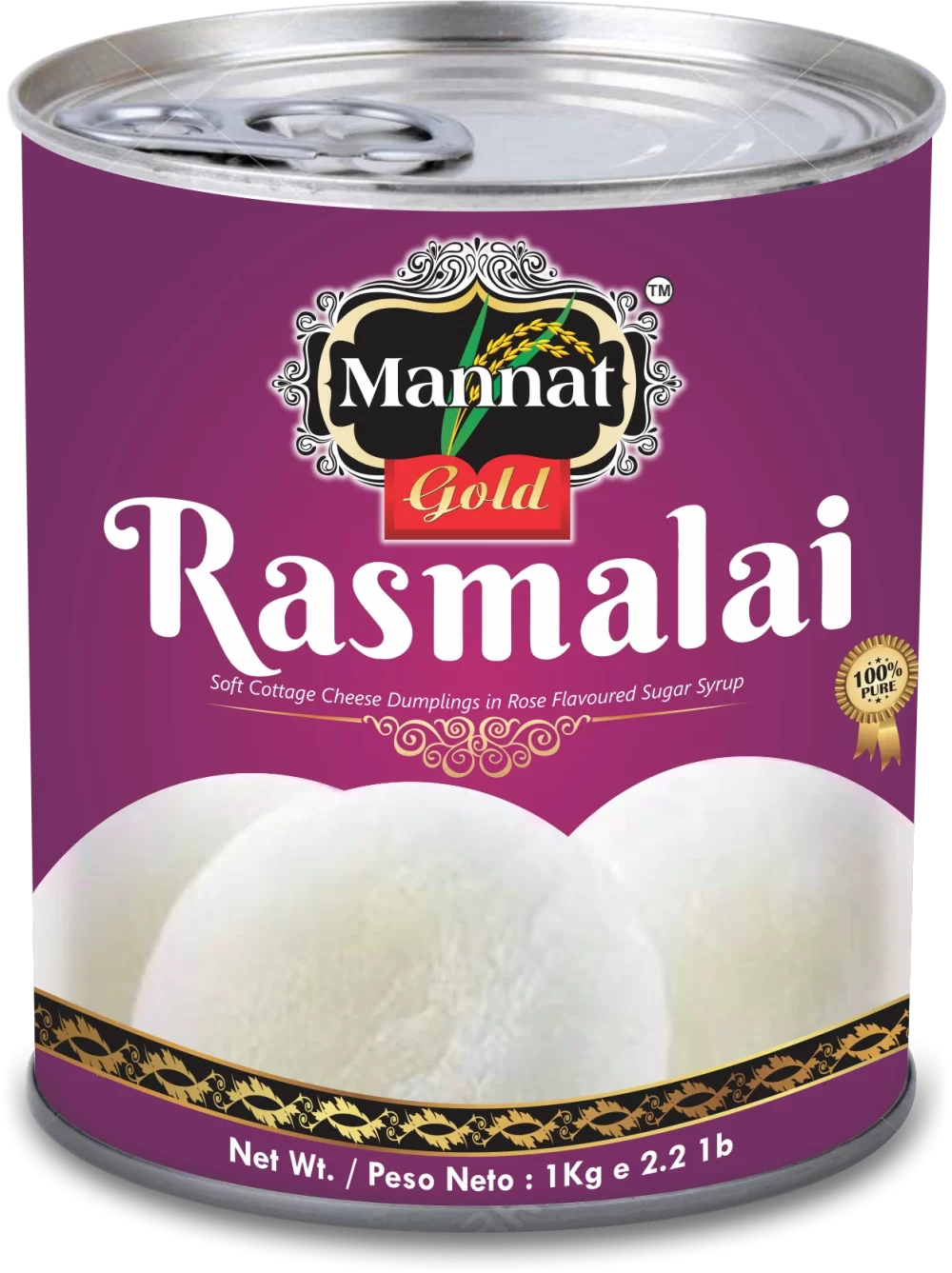 Mannat Gold Rasmalai