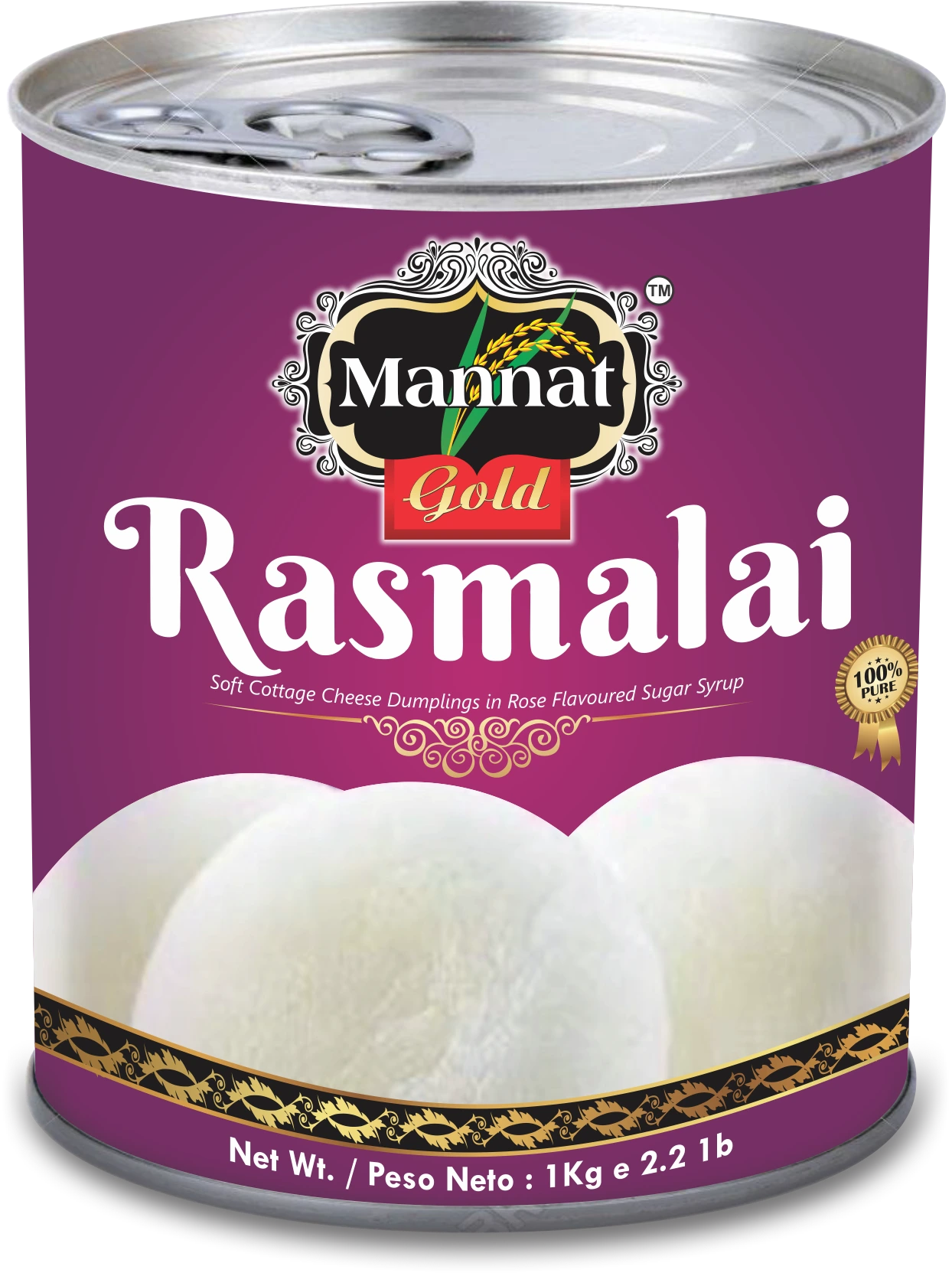 Mannat Gold Rasmalai